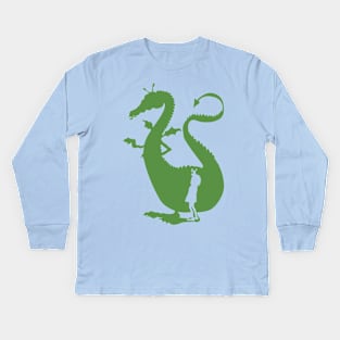 Dragon in Colour Kids Long Sleeve T-Shirt